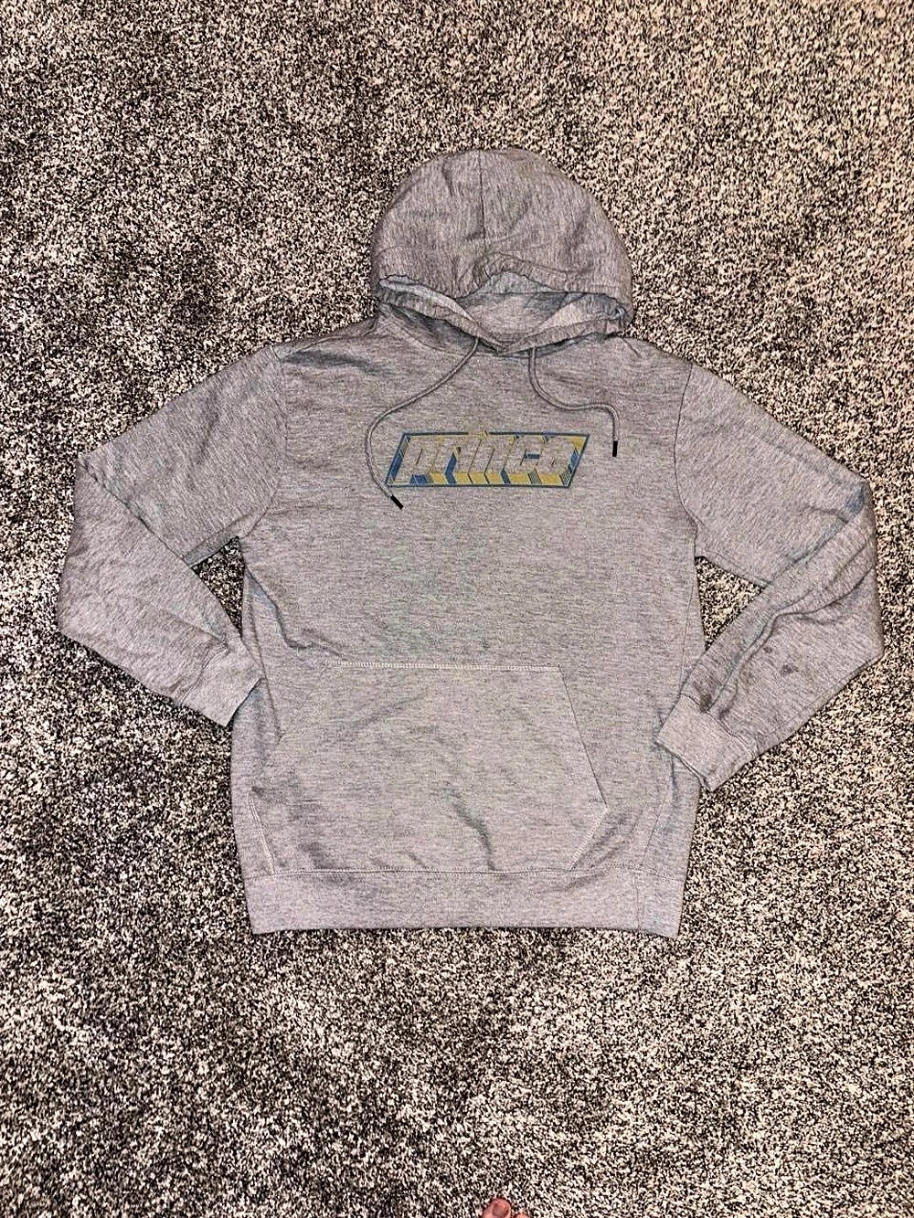 Prince Logo Hoodie in Gray Size Medium